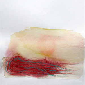 Orginal Artwork by NZ Painter, Tina Frantzen Istanbul VII  for the Marking Time exhibition from 2023